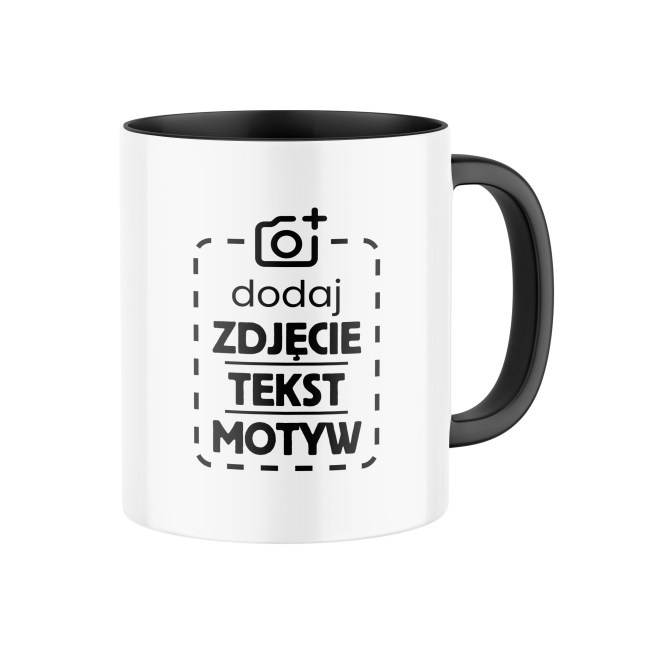Kubek ceramiczny z własnym nadrukiem